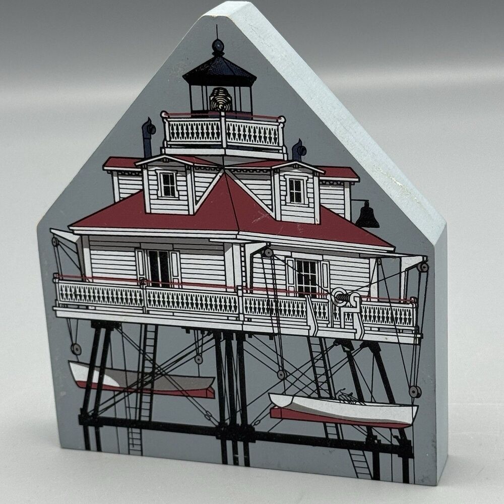 East Coast Lighthouse Series Thomas Point Lighthouse MD Shelf Sitter Nautical